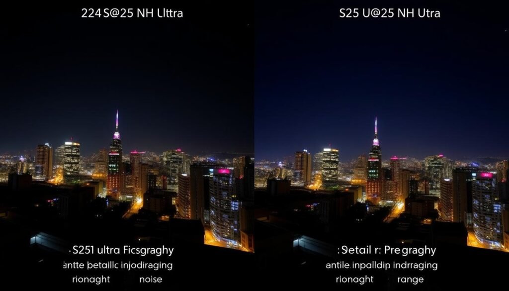 Comparativo de fotos noturnas tiradas com Galaxy S24 Ultra e S25 Ultra Comparativo de fotos noturnas tiradas com Galaxy S24 Ultra e S25 Ultra