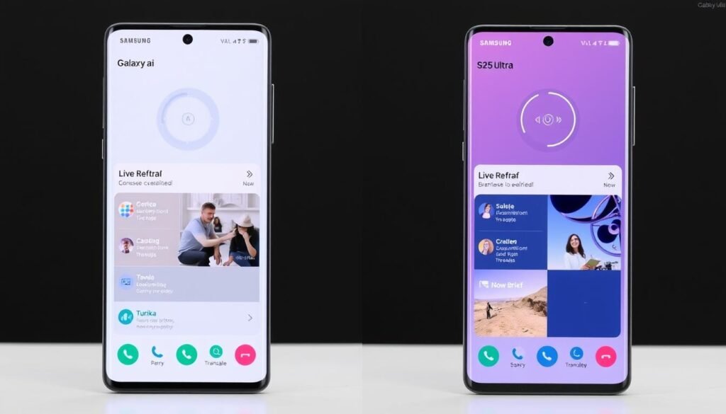 Demonstração dos recursos Galaxy AI nos modelos S24 Ultra e S25 Ultra Demonstração dos recursos Galaxy AI nos modelos S24 Ultra e S25 Ultra